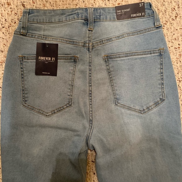 Forever 21 NWT the sunset curvy fit size 27 - Picture 4 of 4